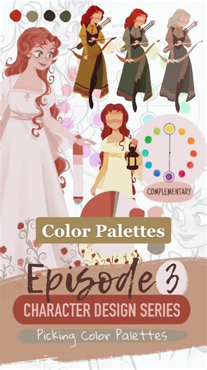 Elegir Paletas de Colores en el Diseño de Personajes