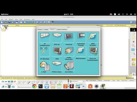 Configuration des Serveurs DNS,HTTP et FTP sur Cisco Packet Tracer
