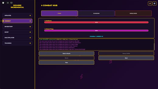 JoJo’s Bizarre Incremental Codes (March 2026)