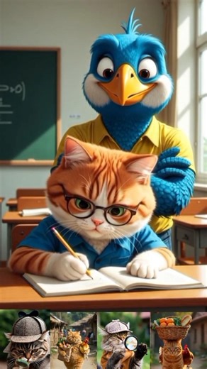 Let’s Introduce Yourself 🐶🐱 | Animals First Day of School | Kids Learning Video