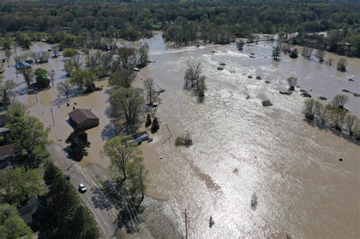 Imminent threat: Rising water levels could cause collapse of Cheboygan Dam in Michigan