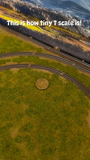 68K views · 768 reactions | The tiniest scale ever…T Scale #tscale #tiny #small - - #modeltrain #modeltrains #hoscale #layout #trains #germany #zscale #french #france #oscale #gscale #miniaturwunderland #nscale #marklin #newjersey #usa #austria #mountains #modeltrainho #scenery #lioneltrains #tscale #museum #northlandz #trainshow #impressive #canada #worldbiggest #parisfrance #europe | Wunderland | Facebook