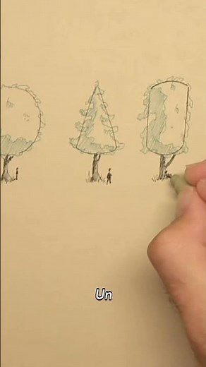 How to scale a drawing: The character trick for depth