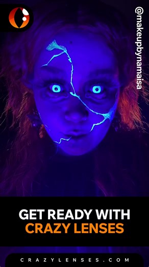 4.1K views | Looking for a pair of Halloween contacts to level up your costume this Halloween? Choose Crazy Lenses to bring your look to life  ️ 500+ exclusive designs  Fast US Delivery, No Fees! ✅ Safe & Secure, FDA-Approved Lenses | Crazy Lenses | Facebook