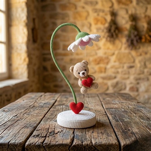 Floating Teddy Bear Crochet Pattern, Magnetic Floating Bear Crochet Pattern, Crochet Floating Bear Display Pattern, Levitating Teddy Bear. - Etsy