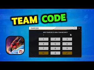 How To Create & Enter Team Code in Free Fire