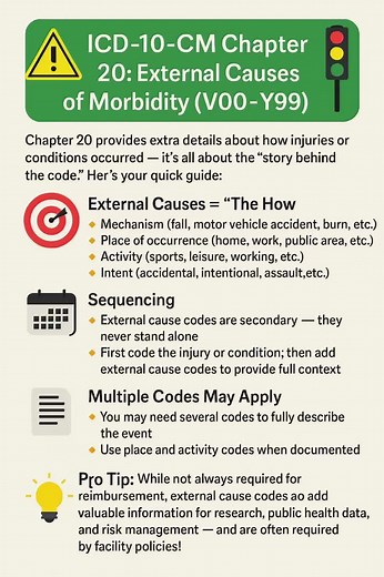 ICD-10-CM Chapter 20: Understanding External Causes