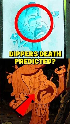 Shapeshifter predicts Dipper's Death? - #shorts