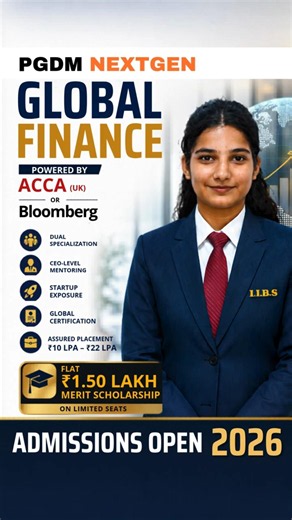 PGDM NextGen Flagship Program | Global Finance powered by ACCA (UK) or Bloomberg