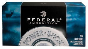 Federal Power-Shok 308 Win 150 Grain Jacketed Soft Point 20 Rounds