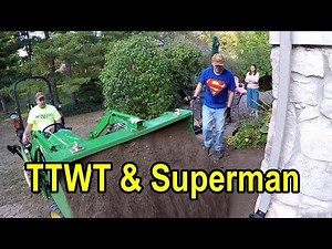 Power Wheelbarrow: Deere 1025R Compact Tractor and Front End Loader