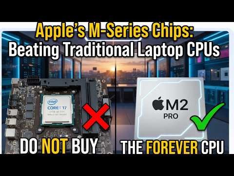 Apple's M-Series Chips: Beating Traditional Laptop CPUs