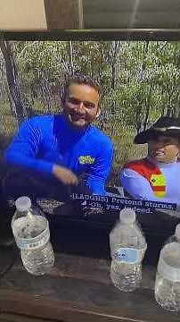 The Wiggles Captain Feathersword Anthony Raining Waves Dolphins 🐬