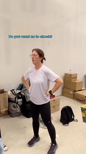 Saturated with what?! 🤣 It’s good to have friends who can check to make sure your leggings aren’t see through 👀 #leggings #tryon #friends | Mrs. SpaceCadet