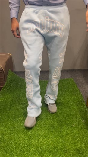 CLOTHING MANUFACTURER on Instagram: "Place your order now SCREEN PRINTED REGULAR GSM STACK PANT 🔥"