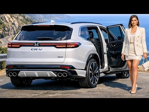 This Exterior is INSANE... 2026 Honda CR-V First Look!
