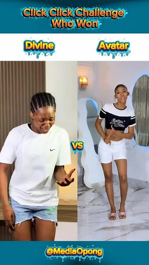 Click Click Challenge Who Won @Diviñe 🖤 vs @Avatar🧝🏼‍♀️ #foryoupage #fyp #fyi #viral #tiktokchallenge