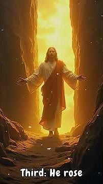 🙏The 3 Core Truths of Easter | 1 Corinthians 15:3-4 Explained in 60 Seconds