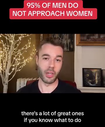 13K views · 106 reactions | 95% of men do not approach women in real...