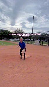 546K views · 2.2K reactions | A drill to work on picks at 1st base. Always start in an athletic position, get your glove foot by the ball and work ground up. #softball #baseball #firstbaseman #firstbase #infield #drills | MegRem Softball | Facebook