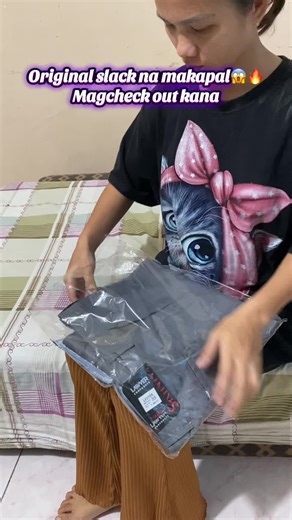 Ang kapal ng tela ng original slacks lawyer 🥰slacks#slack #outfit #lawyer #lawyersoftiktok #student #slackformen #men #fyp #viral