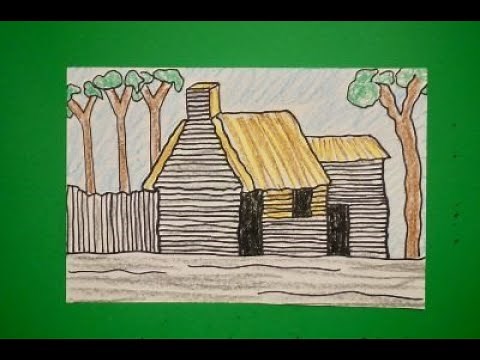 Let's Draw a Middle Colonies Home!