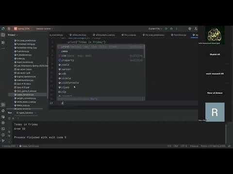 Python Lab (Functions)