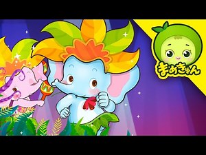 ぞうのうた | どうぶつのうた | elephant song | まめきゅん MAMEKYUNN