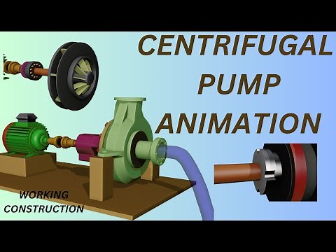 construction and working for centrifugal pump