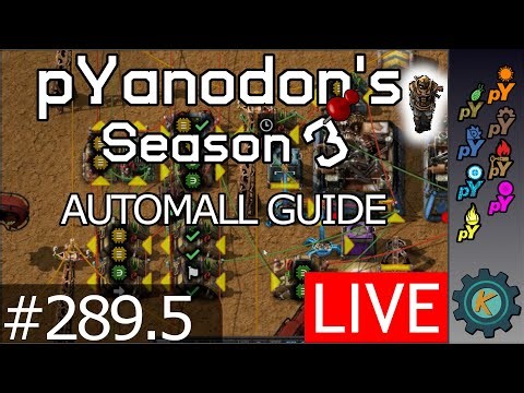 Factorio pYanodon's S3 - How To Make An Automall! A Guide For Designing Automall Logic.