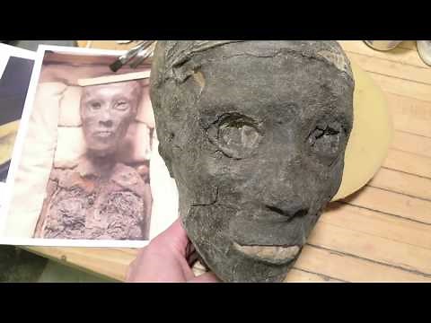 3D printed Replica of King Tut 's mummy