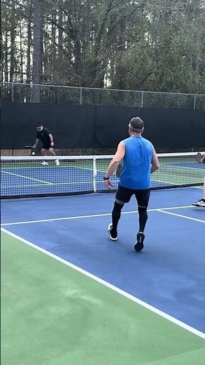 Pickleball Game Play. 3.5/4.0 Rec Play. Dink Battle Back Hand Winner