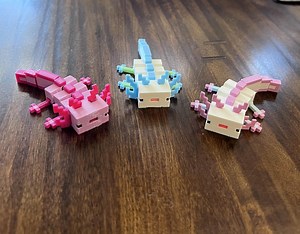 Minecraft Axolotl Fidget Toy - Etsy
