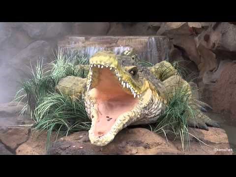 New Animatronic Alligator at Rainforest Cafe at Downtown Disney Walt Disney World - Orlando, Florida