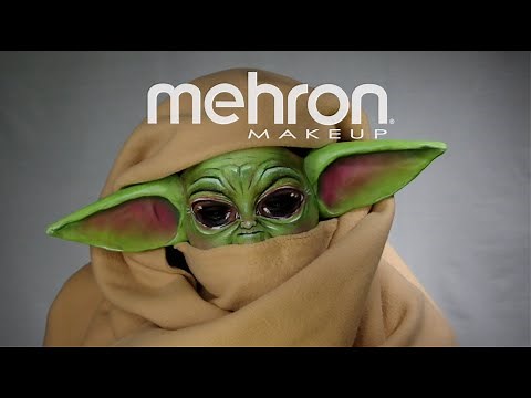 Baby Yoda Halloween Costume Makeup Tutorial
