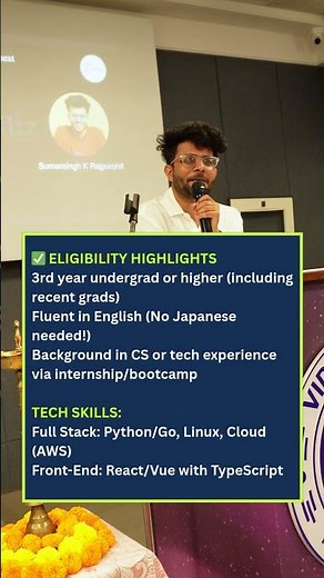 Internship in Japan for Indian Students | Fully Funded | Apply Now 🔥