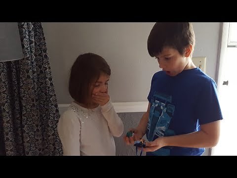 Kid Temper Tantrum Breaks Sister's Favorite Christmas Ornament During Christmas Tree Decorating