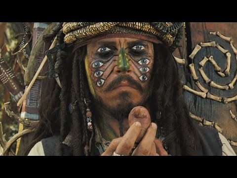 Pirates of The Caribbean 2 (2006) - Captain Jack Sparrow Funny Moments
