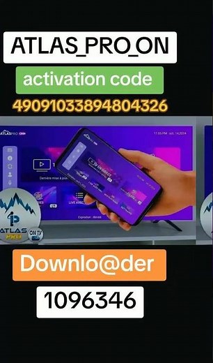 ATLAS PRO ON TV + CODE ACTIVATION !! #androidtv #smarttv #googletv #smartphone #maxdigital