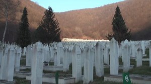 Gorazde, Bosnia & Herzegovina - 22 December 2016: Bosnian War Martyrdom in Gorazde Bosnia & Herzegovina. Gorazde is heroic city of Bosnian War.