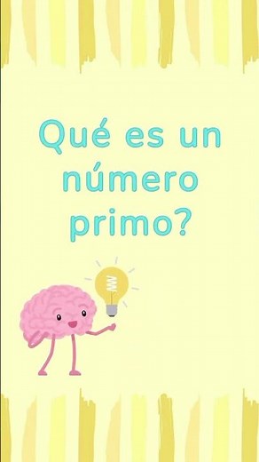 ¿Sabías que el 1 no es un número primo?🤔 Te lo explico fácil📚#Matemáticas #EducaciónParaNiños #Short