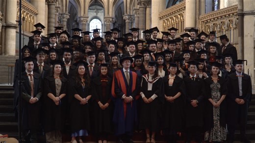The Kent and Medway Medical School saw first group of graduates.