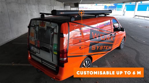 ✨ WORK TUBE ✨ Store and transport your tools and materials safely with our climate-smart conduit box! We have now launched the Work Tube, made of durable aluminum and designed for a quick and safe installation. With smart features like Quick Connect fastening bracket, Slam-Lock and lockable opening both front and back, you can easily reach your load no matter the position. ✔️ Lockable but also possible to close without lock ✔️ Quick and easy assembly in only 10 minutes ✔️ Crash proof according t