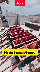 Mesin Penguji Gempa #information #civilengineering #science #engineering #education | Jejak