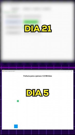 É POSSÍVEL CRIAR UM JOGO DO ZERO EM 21 DIAS? #jogos #tecnologia #python #programação
