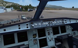 Airbus Time- FsLabs A320 Startup and Takeoff @Samos