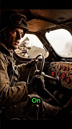 What It Really Sounded Like Inside a Sherman Tank Under Fire (WWII).. #wwiihistory #historyshorts