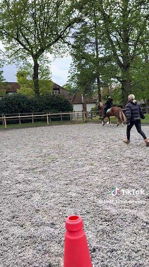 First Canter Experience on a New Pony