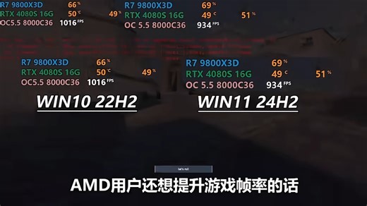 9800x3d这么猛！到底哪个系统才能榨干它的性能？