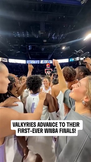 Nobody saw this coming! Golden State Valkyries sweep the Las Vegas Aces